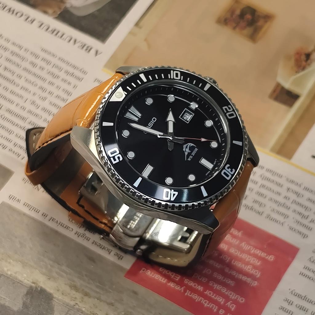 Casio Unisex MŁODZIEŻOWY Czarny Zegarek 48,5mm MDV106-1A(Obejrzyj3--)