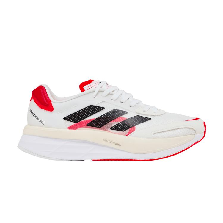 Adidas Wmns Adizero Boston 10  White Solar Red  36