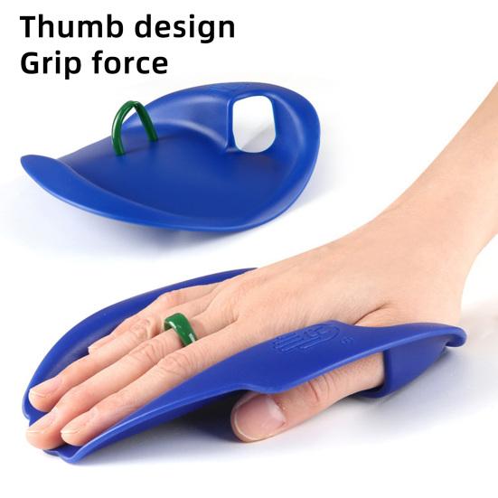 2 Pcs Swim Paddles Hand for Adults And Kids Swim Training Hand Fins Flippers Adjustable Swimming Hand Paddles for Men Women