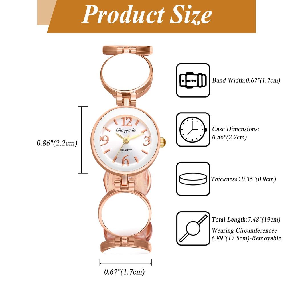 Women's Watch Bracelet Cute Stylish Analog Display Waterproof Quartz Watch Fashion Watch Women's Accessories - Birthday Anniversary Mother's Day