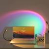 LED Sunset Lamp Projector USB Romantic Night Light Neon Atmosphere Lamp Home Decoration Photography Lights Room Decor