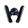 Rhinestone Car Phone Holder: Diamond Air Vent Stand with Full Sparkle