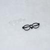 10cm Cotton Doll Glasses Doll Plush Doll Dress-up Accessories Pull Cloth Pendant Glasses