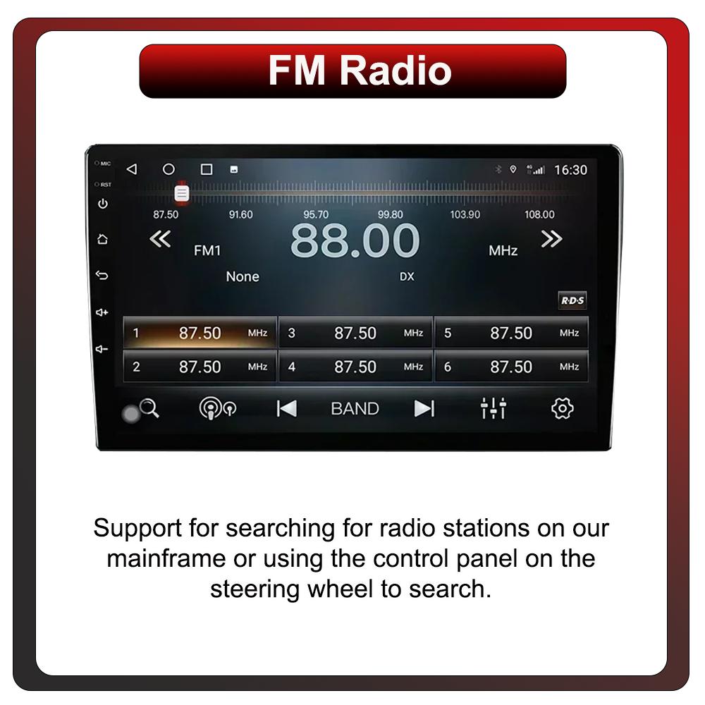2Din Android Car-Play Car Radio,Honda Civic 2000-2006,Multimedia Player Head Unit Stereo GPS Navigation BT WIFI,1+16GB