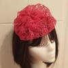 Fascinator Hut Damen Blume Netzband Kopfband Cocktail Teeparty Kopfschmuck