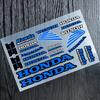 AAGA1 For Reflective Motorcycle Stickers, 3M Safety Warning At Night In The Dark Scooter Helmets