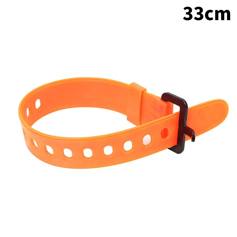 

1 шт. Дорожный ремень с завязками Прочный резиновый грузовой ремень для крепления багажа Ремень-стропа для кемпинга, пешего туризма, хранения груза Пряжка orange 33cm