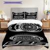 Bold Bbs Grid Bedding (1 * Duvet Cover + 2 * Pillowcase, Without Core) 2D Flat Christmas Birthday Gift Bedding Set Soft and Comfortable