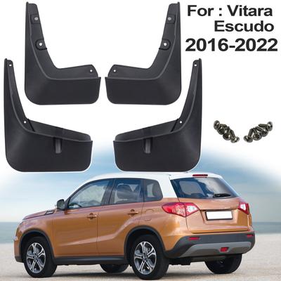 4ks Pro Suzuki Vitara Edcudo 2016 - 2022 Lapače nečistot Lapače bláta Zástěrky Lapače bláta Přední Zadní 2017 2018 2019 2020 2021
