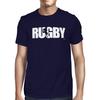 1Tee Mens Rugby Player Silhouette T-Shirt