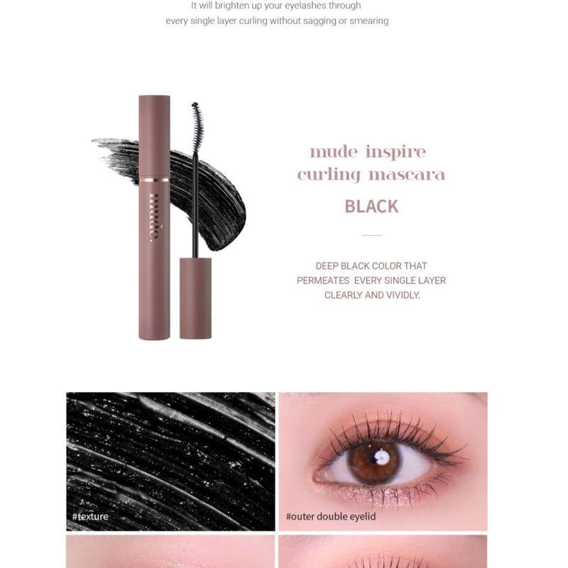 mude - Inspire Longlash Curling Mascara - 2 Colors