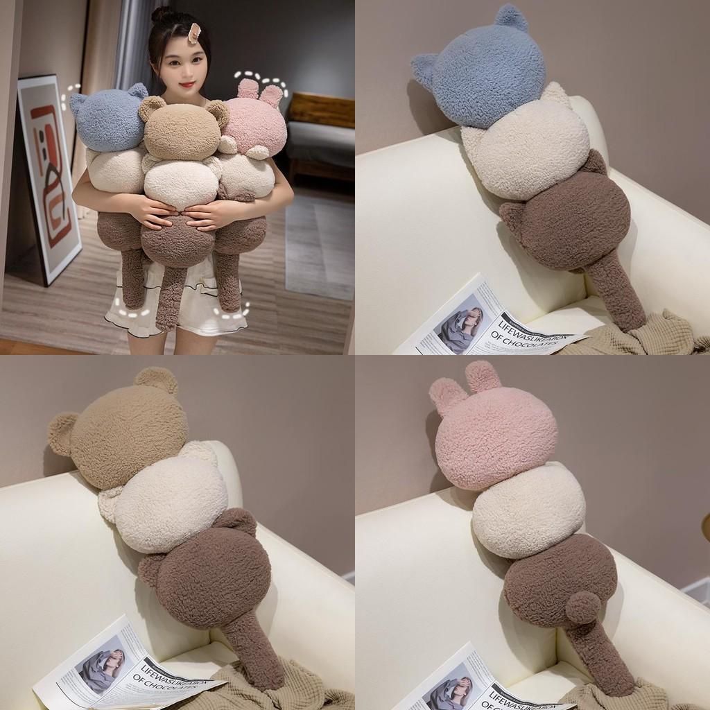 Body Soft Plush Pillow With Pp Filling For Comfortable Sleep Relaxation And