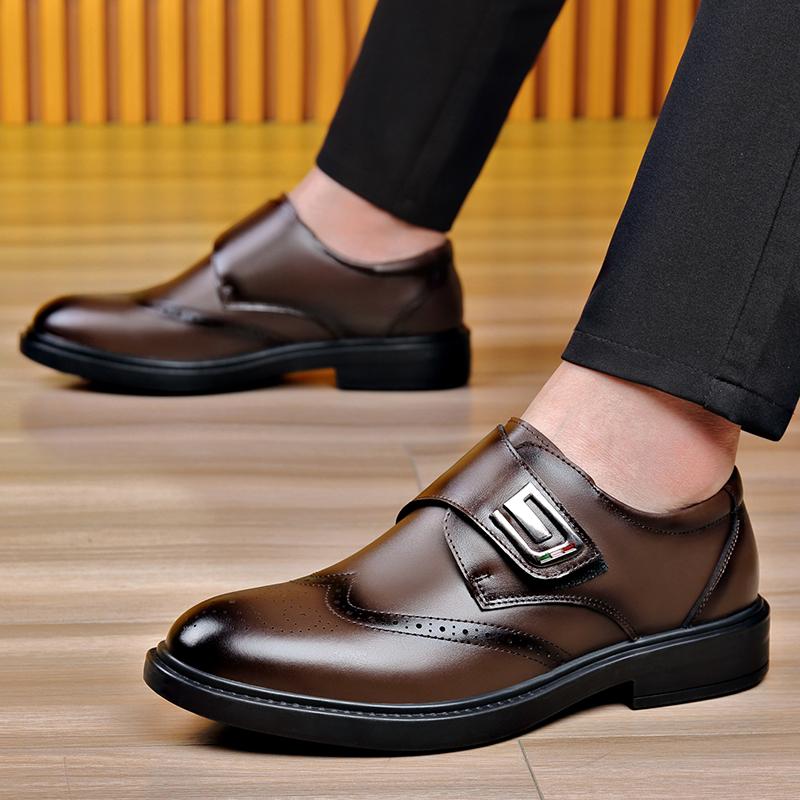 Italian Brand High-end Banquet Dress Shoes Classic Men's Leather Casual Shoes Office Interviews Business Shoes for Men’s