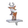 Christmas Stocking Holders for Mantel Non-Slip Heavy-Duty Metal Hooks Stable Display Stand Reindeer Santa Snowman Tree Decorations