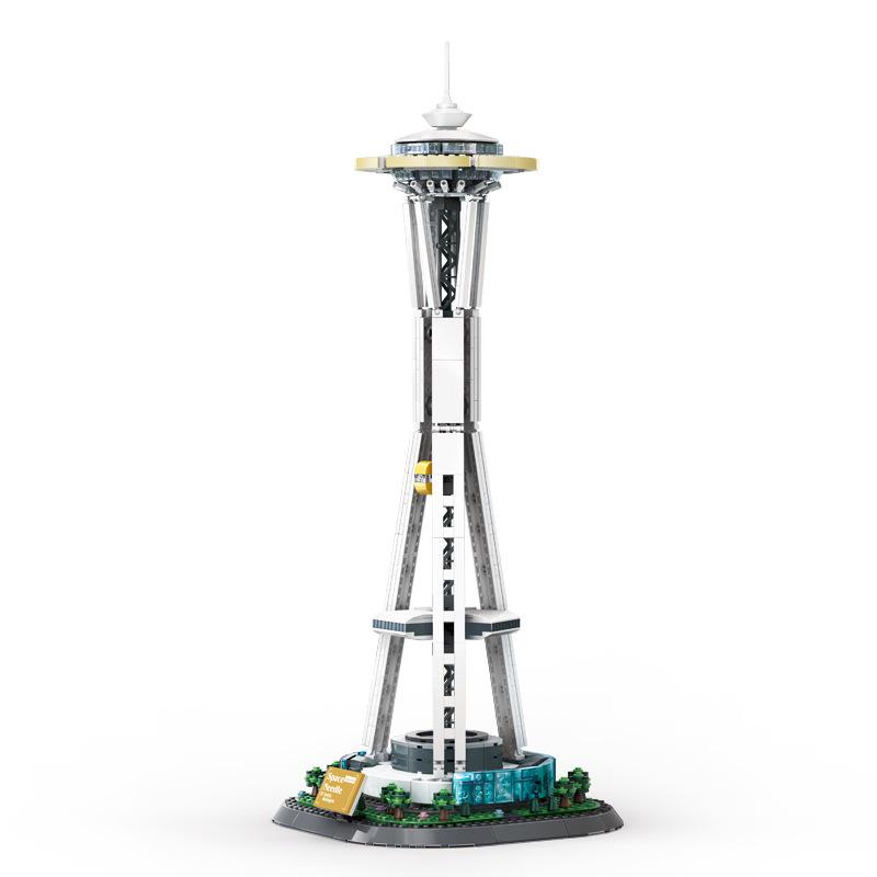 High-Quality 5238 High-Quality Building High-Quality Blocks High-Quality Seattle Space exploration High-Quality Needle Building design High-Quality