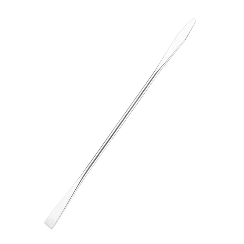 

Stainless Steel Palette Makeup Palette Painting Beauty Blending Liquid Foundation Board Makeup Tools 15cm light body color bar (red head bag)