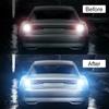 2 pezzi H1 6000k ultra bianco 55w 8000lm kit lampadine per fari a led fendinebbia per auto lampada di guida Ip68
