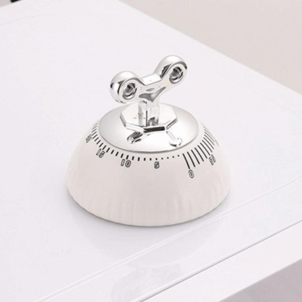 Manual Operation Magnetic Kitchen Timer Loud Alarm Clock Mechanical Cooking Timer  School Desk