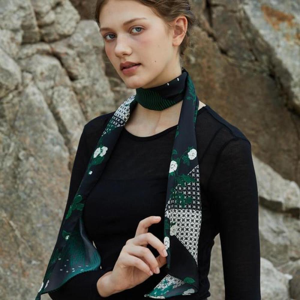 Ana Maison Silk Long Petit Scarf Pml 1425