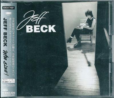 CD JEFF BECK  Who Else ESCA7437 Epic 1999 Japan Rock Used
