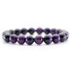 [Ishiki] Purple Tiger Eye 8mm Power Stone Prayer Beads Bracelet [b371]