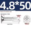 410 Stainless Steel Self-Drilling Flat Head Cross Countersunk Swallowtail Screws
