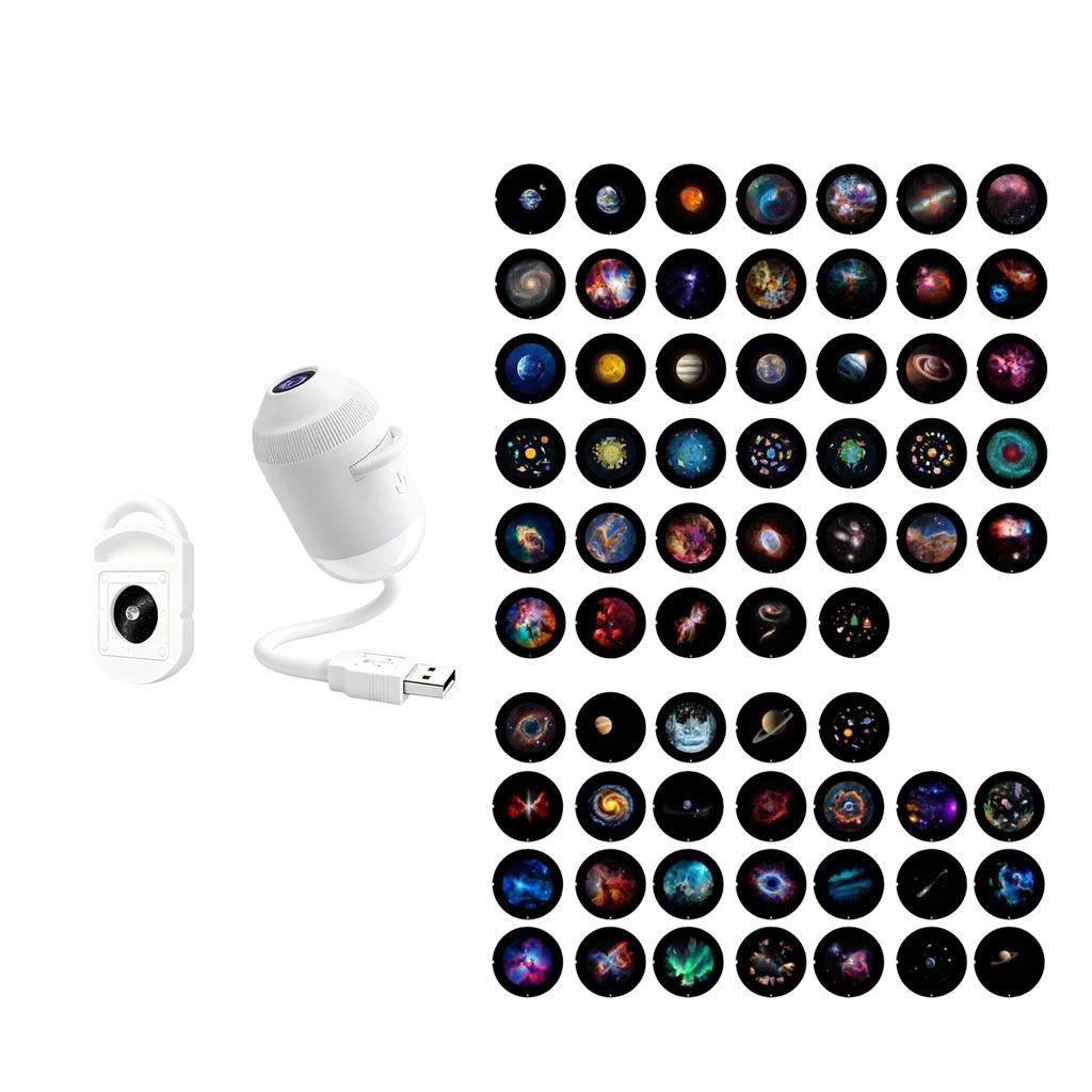 Night Light, Small with Sky Projector for Bedroom Bedside, Soft for Baby Feeding and Sleep