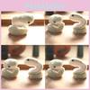 Cute Snake Plush Toy Keychain With Soft Short Plush For Bag Decor And Gift