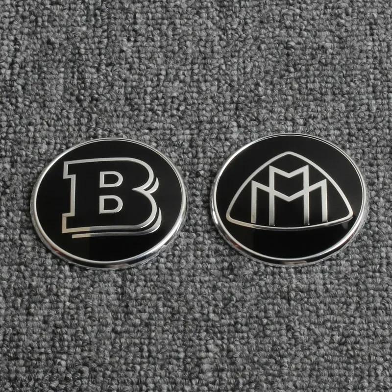 C200 E200 Dla Mercedes Benz 1 SZT 52/58/73mm Maybach BRABUS Godło Odznaka Kierownicy Naklejka Dekoracyjna Dla Mercedes benz GLA