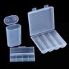 1/3PCS 1 Section/2 Section/4 Section/8 Section 21700 Battery Anti Fall Protection Box 21700 Battery PP Plastic Storage