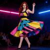 The Nightmare Before Christmas Sally Cosplay Dress For Christmas Party Halloween Stage Performance With Digital Print For Adults