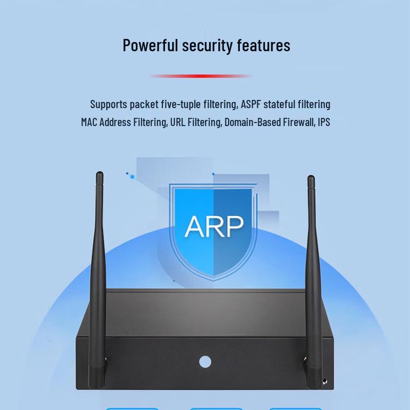 H3C MSR810-LM-SI 6-Port Enterprise 4G LTE Gigabit Router (CN version)