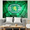 Sporting Portugal Crest Tapestry Accessories Playroom Tapestry, for Bedroom,Livingroom, Dormitory Room Wall Decor Fan Birthday Gifts