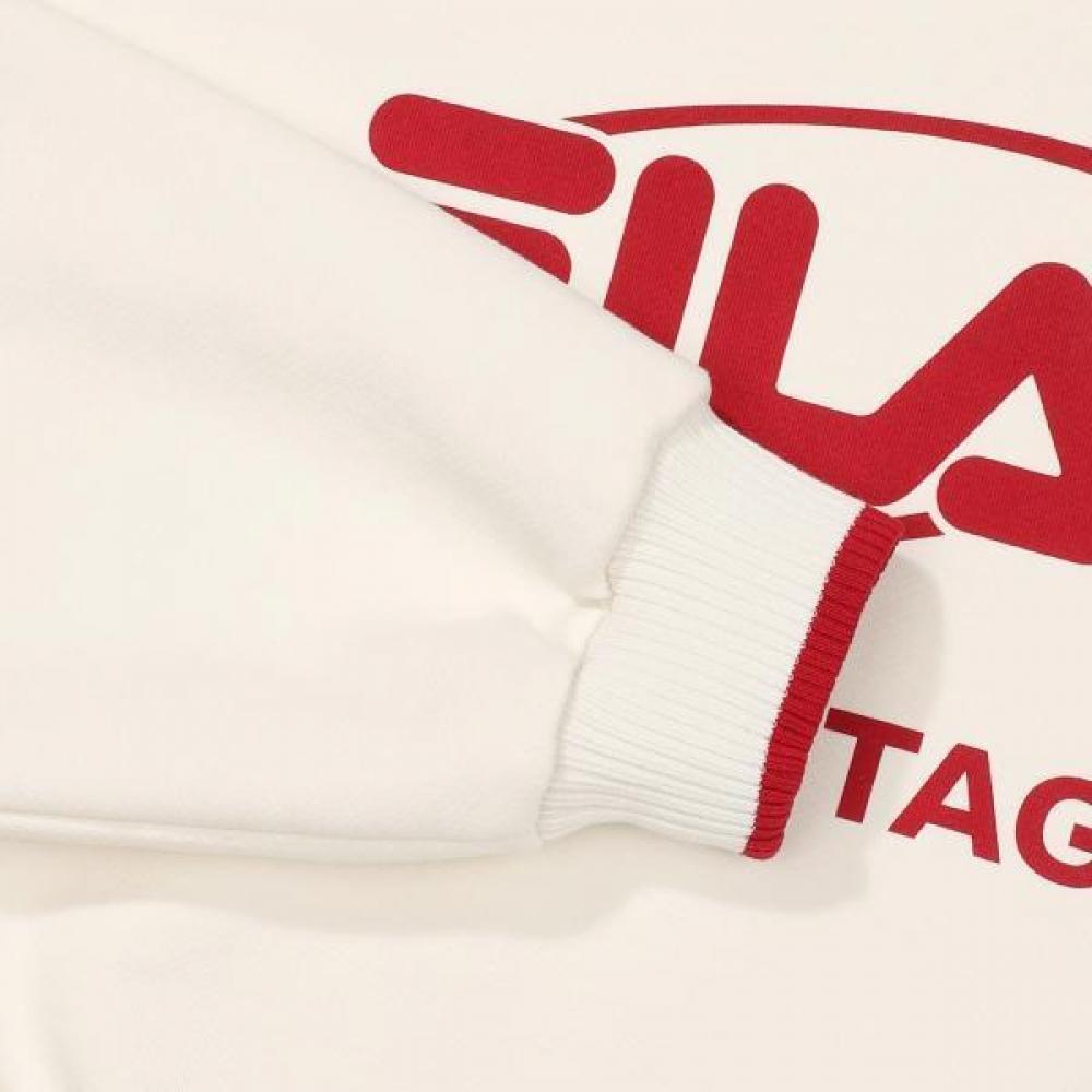 Fila Big Logo Cotton Blend Sweatshirt