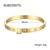 Best Seller 2026  Custom Not Allergic 6mm Stainless Steel 18K Gold Rose Gold Plated Couple Bracelet Bangles for Women
