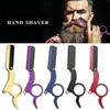 Barber Razor Straight Edge Haircut Beard Eyebrow Shaving Tools Manual Depilation Razor Hairdresser Trimming Shaver Barber Tools