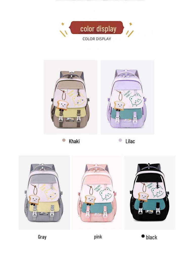2025 Lightweight College-Style Backpack with Large Capacity for Students