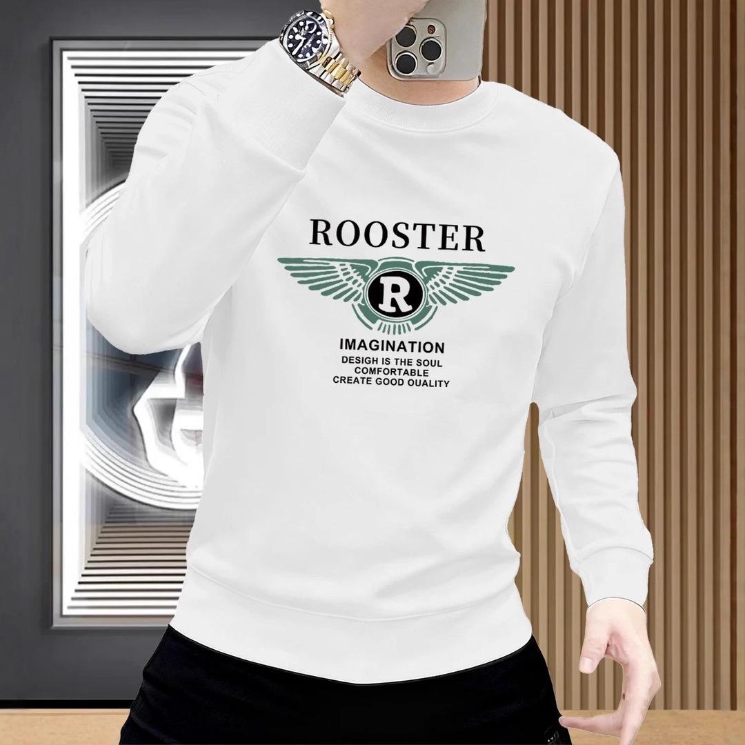 

Men s Fleece-Lined Trendy Long-Sleeved Hoodie for Autumn/Winter XXXL