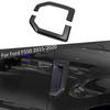 2x Fender Emblems Trim Cover For Ford F250 F350 F450 F550 2015- Carbon Fiber