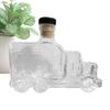 Bourbon Decanter Whiskey Pourer Half Truck 375ml Decorative Decanter with Interesting Stopper for Liquor Beer Champagne Hosting