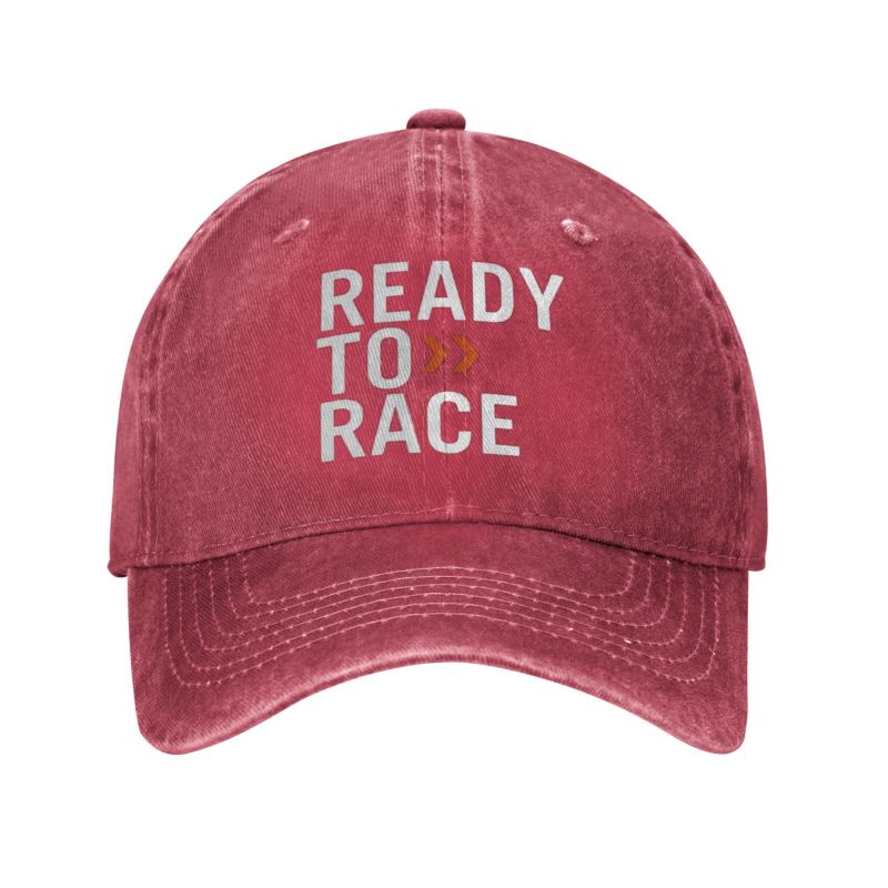 Personalized Ready To Race Cotton Baseball Cap Outdoor Unisex Women's Adjustable Enduro Motocross Bitumen Bike Life Dad Hat Autumn
