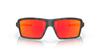 Oakley OO9129 Black Ruby 63mm Sunglasses, Camo/Prism Lens,