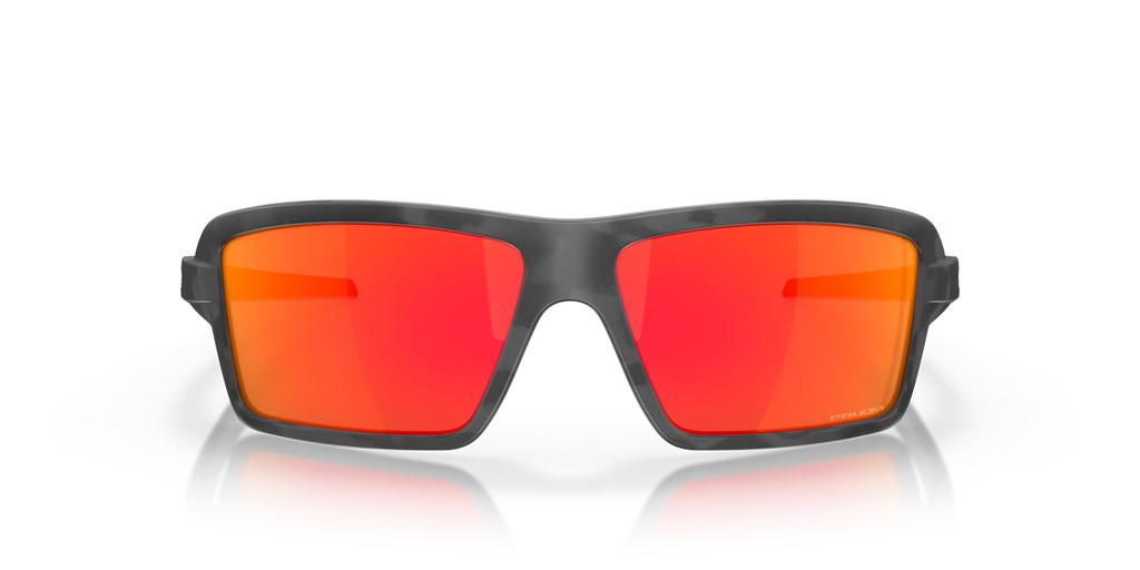Oakley OO9129 Black Ruby 63mm Sunglasses, Camo/Prism Lens,
