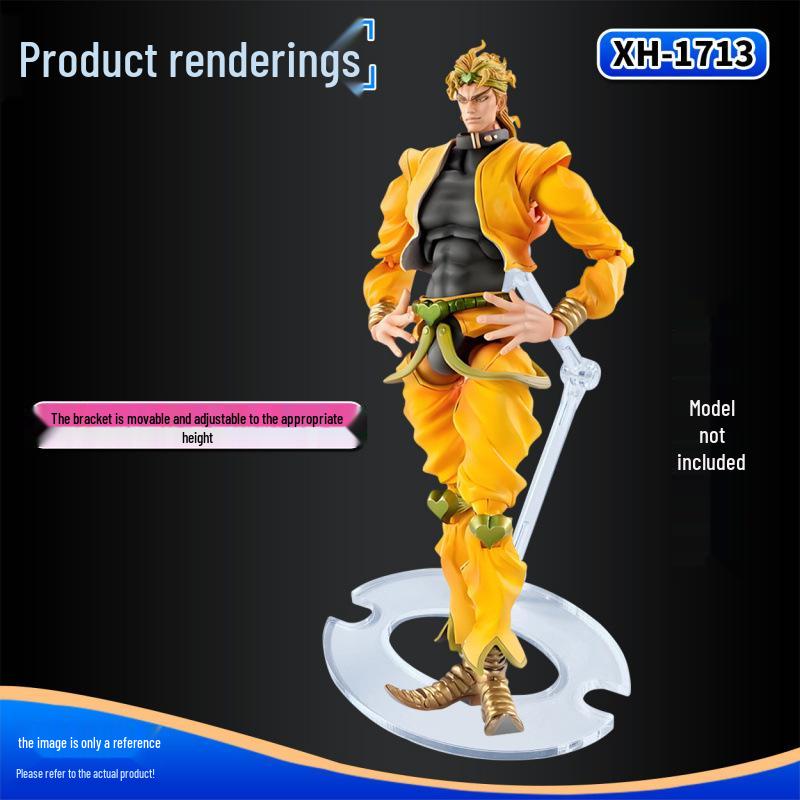 Display Bracket for Jojo's Bizarre Adventure Action Figures and Anime Models