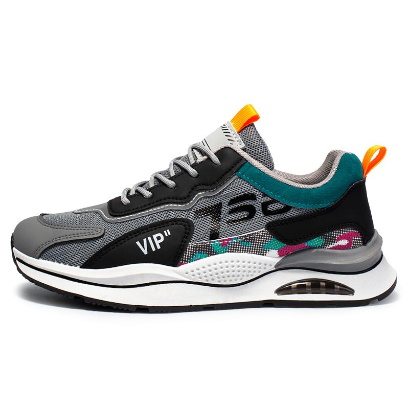 Modische Herren Sneaker Plateau Laufschuhe Luftpolster Sneaker Trend Freizeit Schuhe Rutschfeste Sportschuhe 39-44 Herrenschuhe