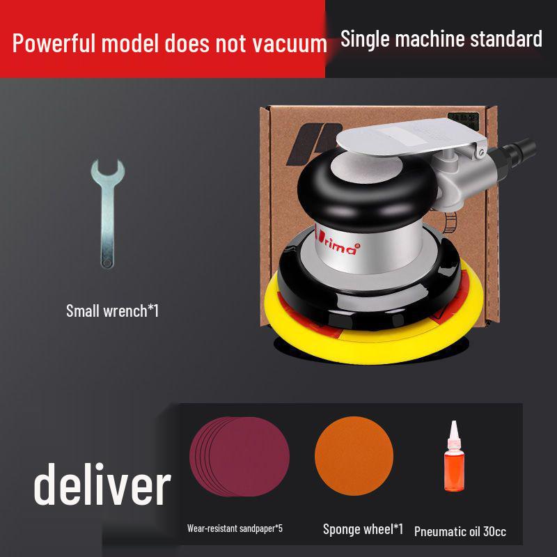 Handheld Air Grinder: Pneumatic Sandpaper Machine for Dry Grinding, Car Waxing & Polishing