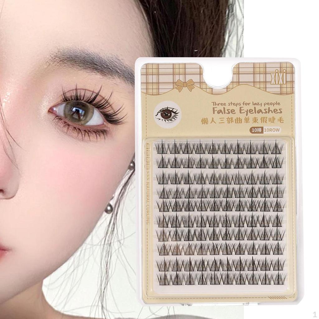 Eyelash Extension Fake Eye Lash DIY Lightweight Lazy Lashes Wisps Individual for Dating