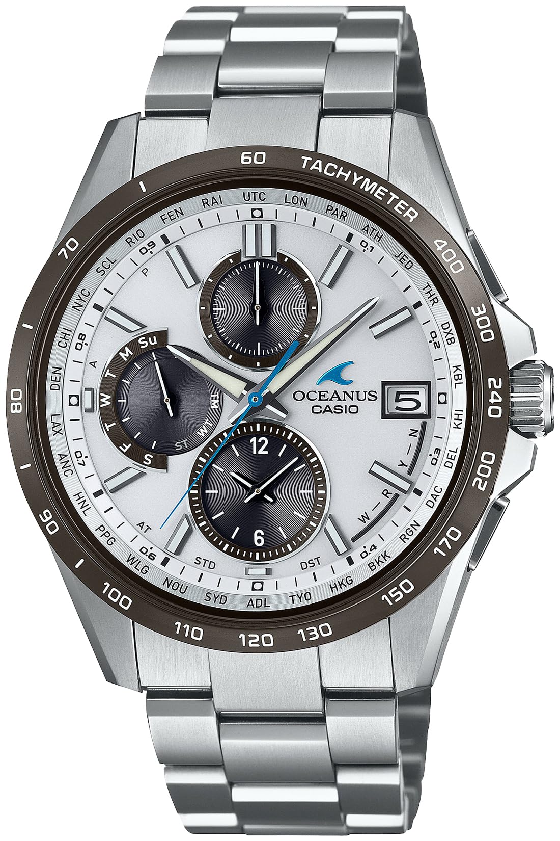 

Годинник Oceanus у класичній лінії Radio Solar Sapphire Glass White [Casio] [Made Japan] OCW-T2600J-7AJF для чоловіків білий