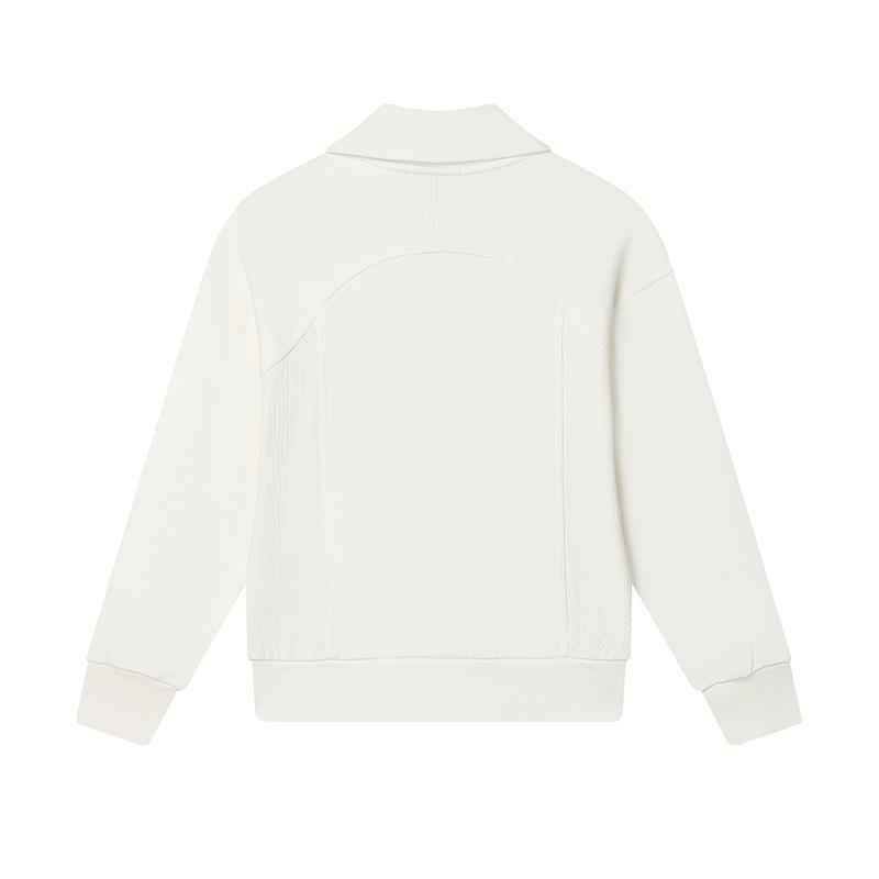 New FILA ORIGINALE Sweatshirt Women's Cloud White F11W449211FWT