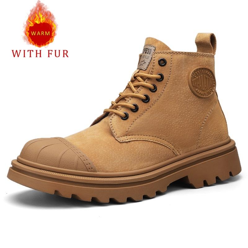 

Модные осенние и зимние мужские короткие ботинки Модный дизайнерский стиль Для отдыха на свежем воздухе, вечеринок, повседневных, офисных, теплых, высококачественных мотоциклетных ботинок 44